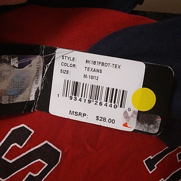 NFL TEAM APPERAL Girls Houston Texans Shirt NWT - Picture 4 of 7